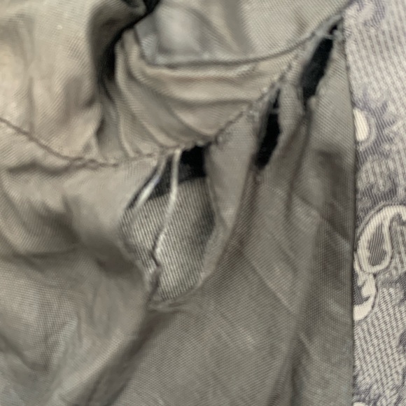 Trina Turk Dark Gray Striped Blazer Size 4 - Picture 4 of 4